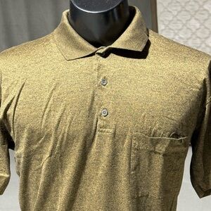 Vintage Ermenegildo Zegna Men's Short Sleeve Polo Shirt Italy Size Large 52/V
